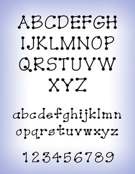 Decorative fonts in microsoft word document